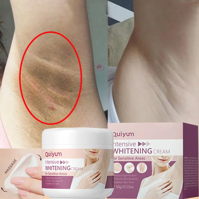 Charcoal Whitening Paste - ครีมไวท์เทนนิ่งสําหรับผิวใต้วงแขน Bleaching รักแร้ Lightening และ Intimate