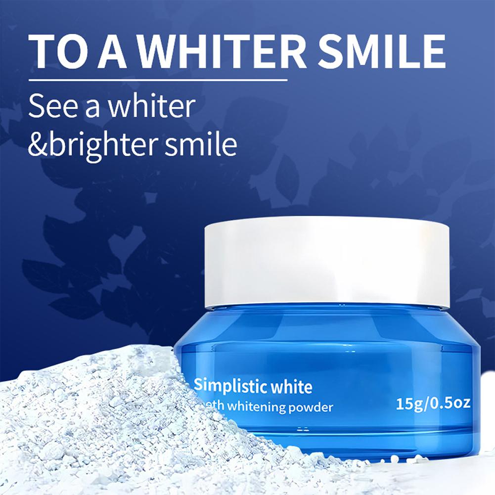 Teeth Whitening Remedies - ผงฟอกฟันขาวสูตรเรียบง่าย ขจัดคราบฟัน ลดคราบพลัค ฟันขาวกระจ่างใส ผลิตภัณฑ์ดูแลช่องปากประจำวัน