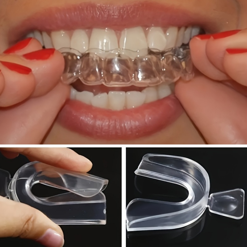 Teeth Whitening Professional - เครื่องมือจัดฟันซิลิโคนแบบใสสำหรับทุกเพศ ใช้สำหรับฟอกสีฟัน จัดฟันตรง ใช้ตอนกลางคืน ดูแลสุขภาพฟัน
