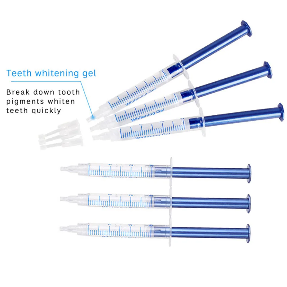 Teeth Whitening Charcoal Powder - 3ML ฟันไวท์เทนนิ่งเจลเข็มฉีดยา Carbamide Peroxide 35% 44%