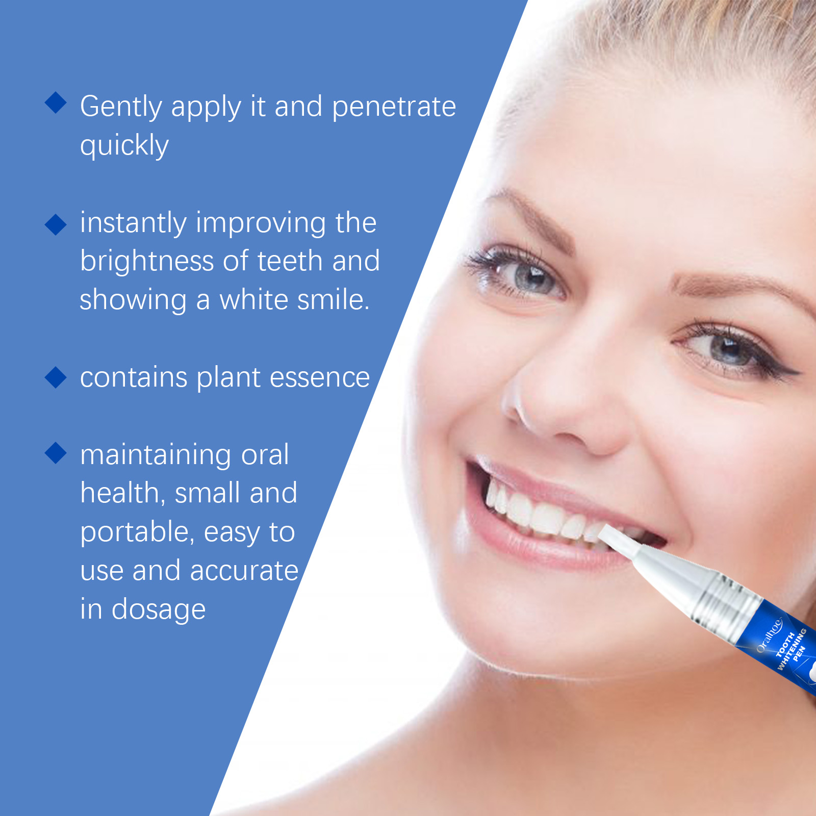ปากกาทำความสะอาดฟัน เจลทำความส - Teeth Whitening Pen บทวิจารณ์และราคา