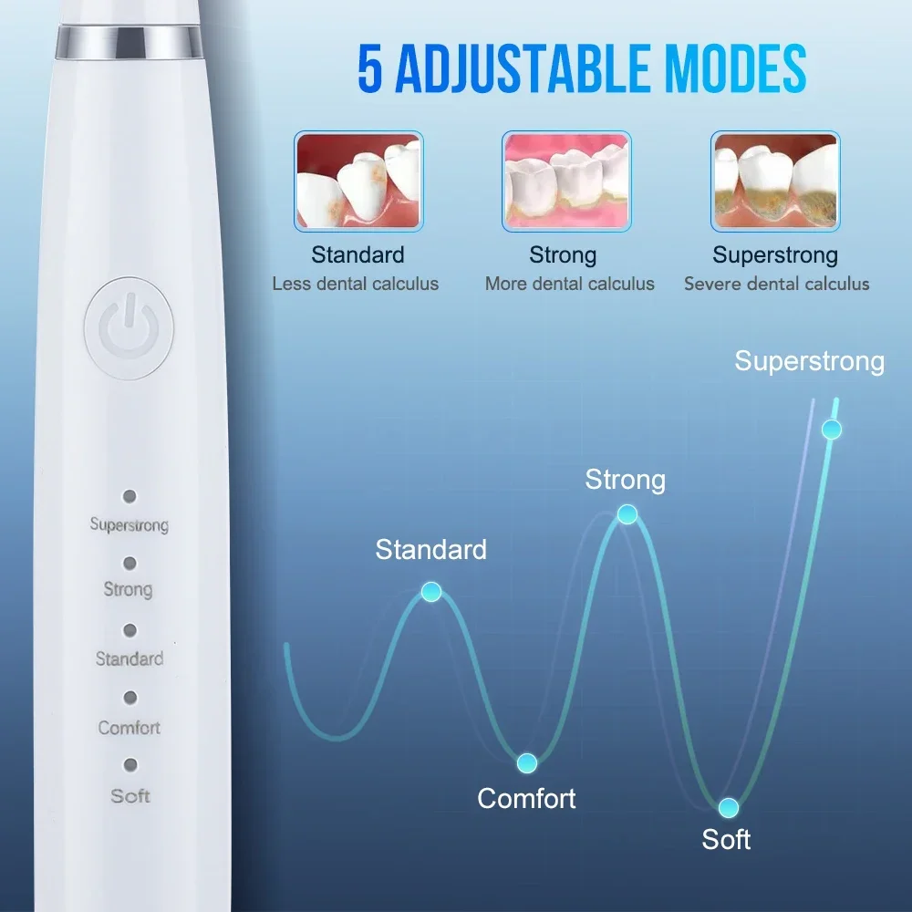 เครื่องขูดหินปูนอัลตราโซนิกสำห - Teeth Whitening Professional บทวิจารณ์และราคา