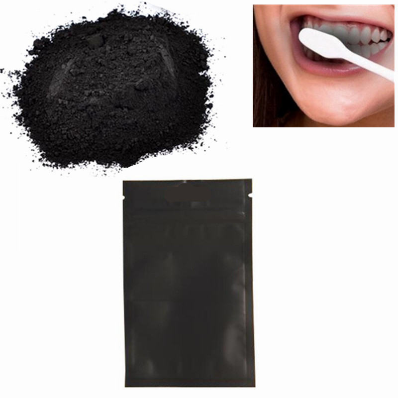 ถ่านไม้ไผ่ฟันฟันทันตกรรมสูตร L - Teeth Whitening Charcoal Powder บทวิจารณ์และราคา