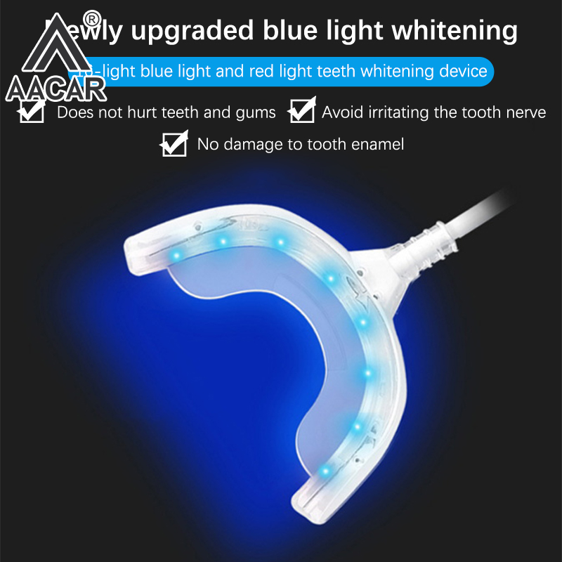 เครื่องฟอกสีฟัน 1 ชิ้น 4in1 16 - Teeth Whitening With Blue Light บทวิจารณ์และราคา