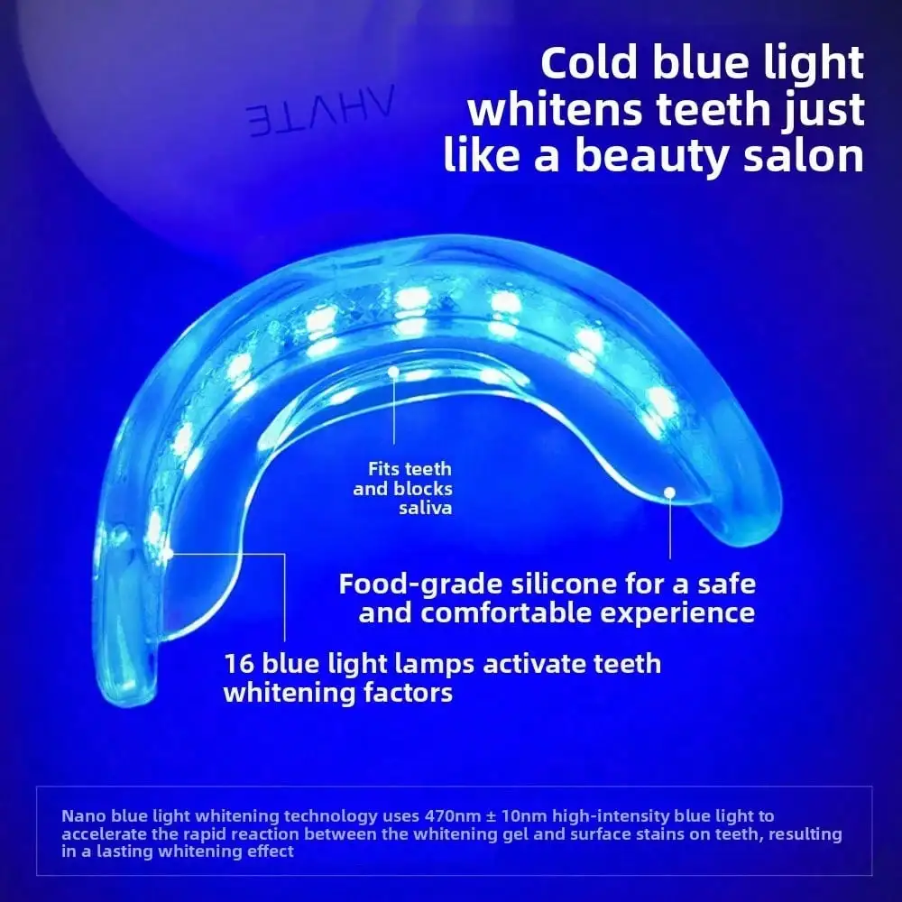 เครื่องมือเสริมความงามทางทันตก - Teeth Whitening With Blue Light บทวิจารณ์และราคา