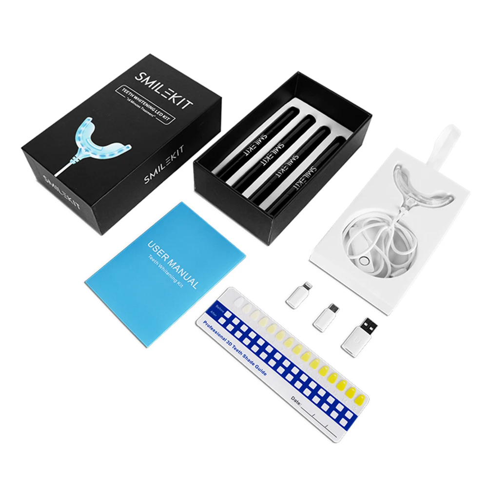 3ML ฟันไวท์เทนนิ่งเจลเข็มฉีดยา - Teeth Whitening Charcoal Powder บทวิจารณ์และราคา