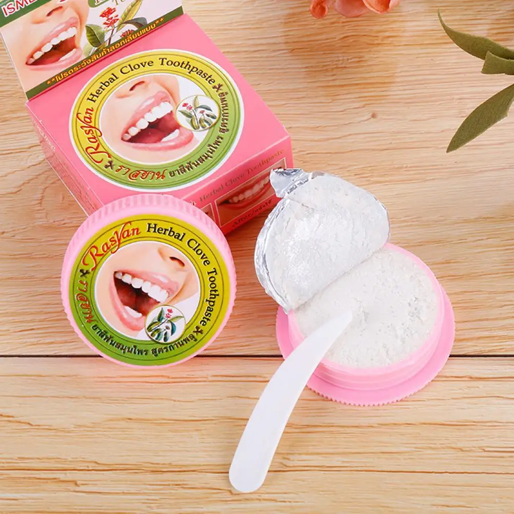 ผงขัดฟันสมุนไพรผสมมะพร้าวและกา - Teeth Whitening Thailand บทวิจารณ์และราคา