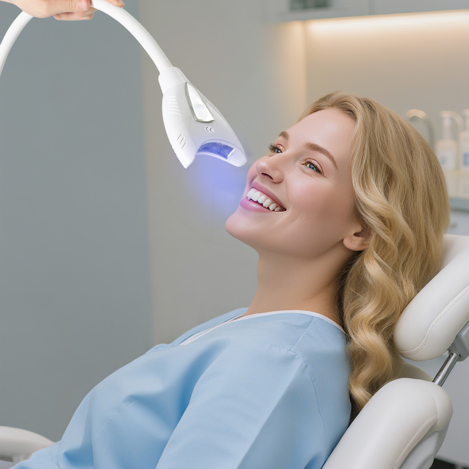 เครื่องฟอกสีฟันแบบปรับความสูงไ - Teeth Whitening Bleach บทวิจารณ์และราคา