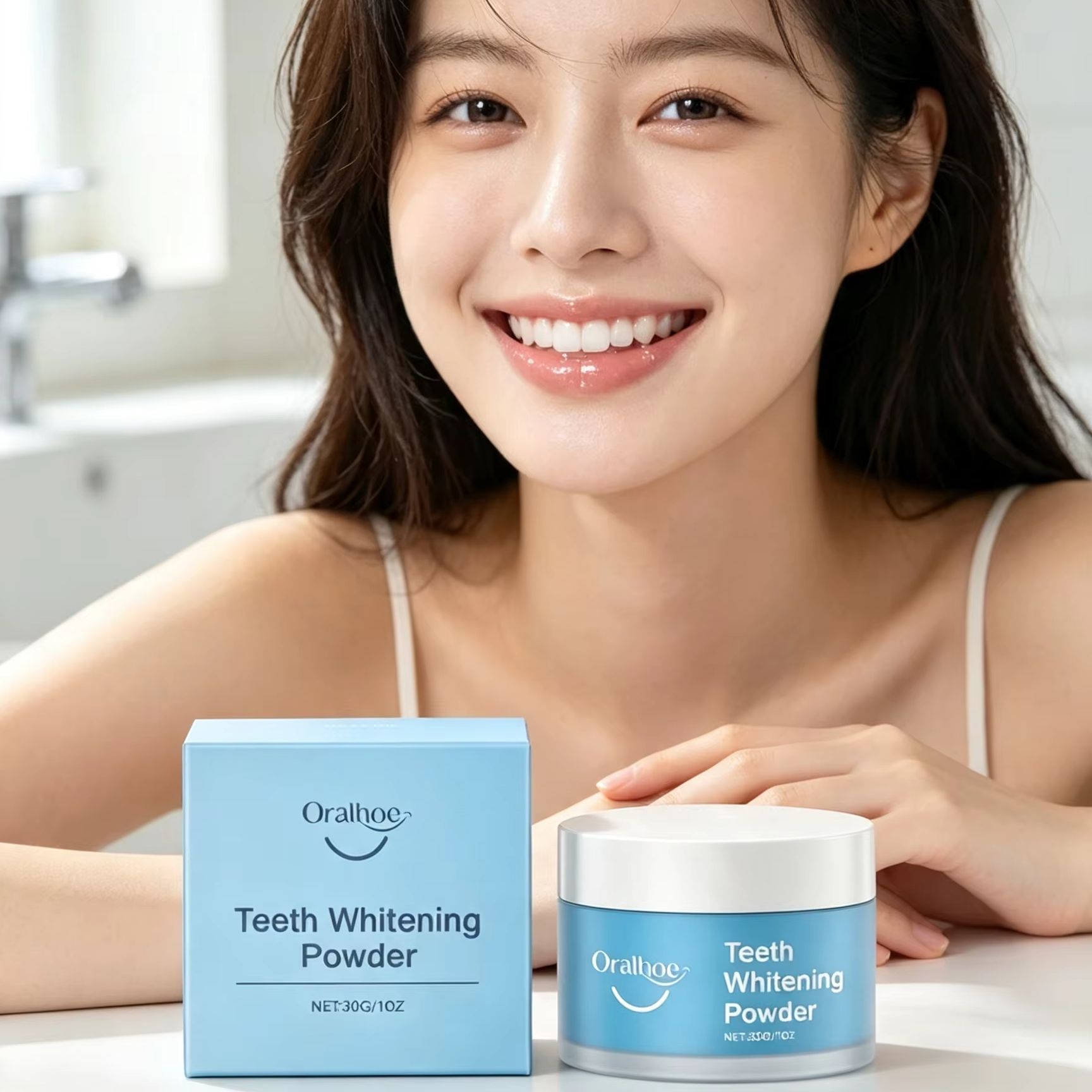 ผงแปรงฟัน Oralhoe สำหรับขจัดคร - Teeth Whitening Remedies บทวิจารณ์และราคา