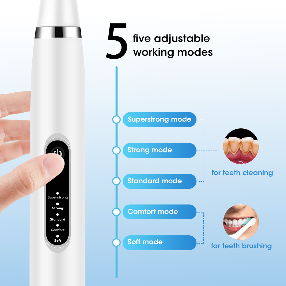 ไฟฟ้าโซนิคทันตกรรมแคลคูลัส Sca - Teeth Whitening Professional บทวิจารณ์และราคา