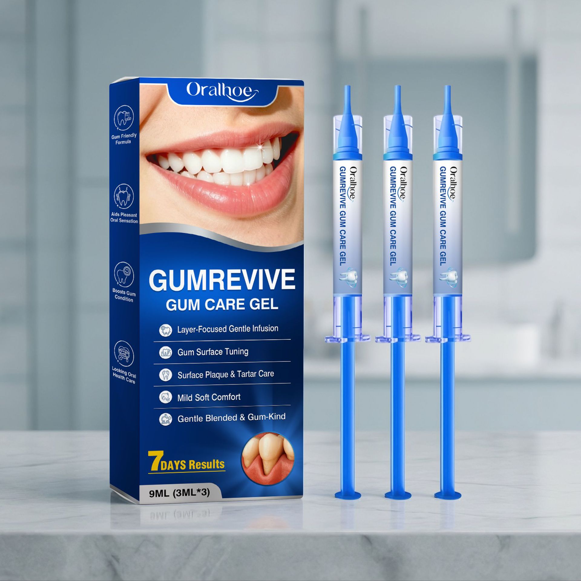 เจลดูแลช่องปาก ชุดหลอดฉีดยาทำค - Teeth Whitening In Office บทวิจารณ์และราคา