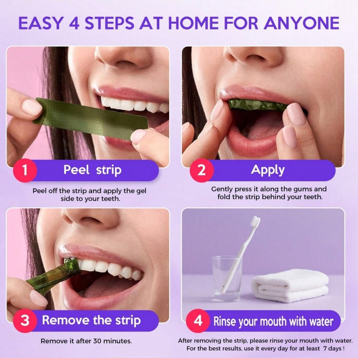 ดีลักซ์สติกเกอร์ฟอกสีฟัน 7/14/ - Teeth Whitening In Office บทวิจารณ์และราคา
