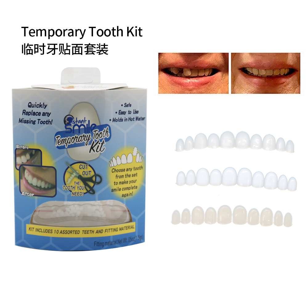 ฟันปลอมแบบแปะ วีเนียร์ ฟันบน ฟ - Teeth Whitening Veneers บทวิจารณ์และราคา