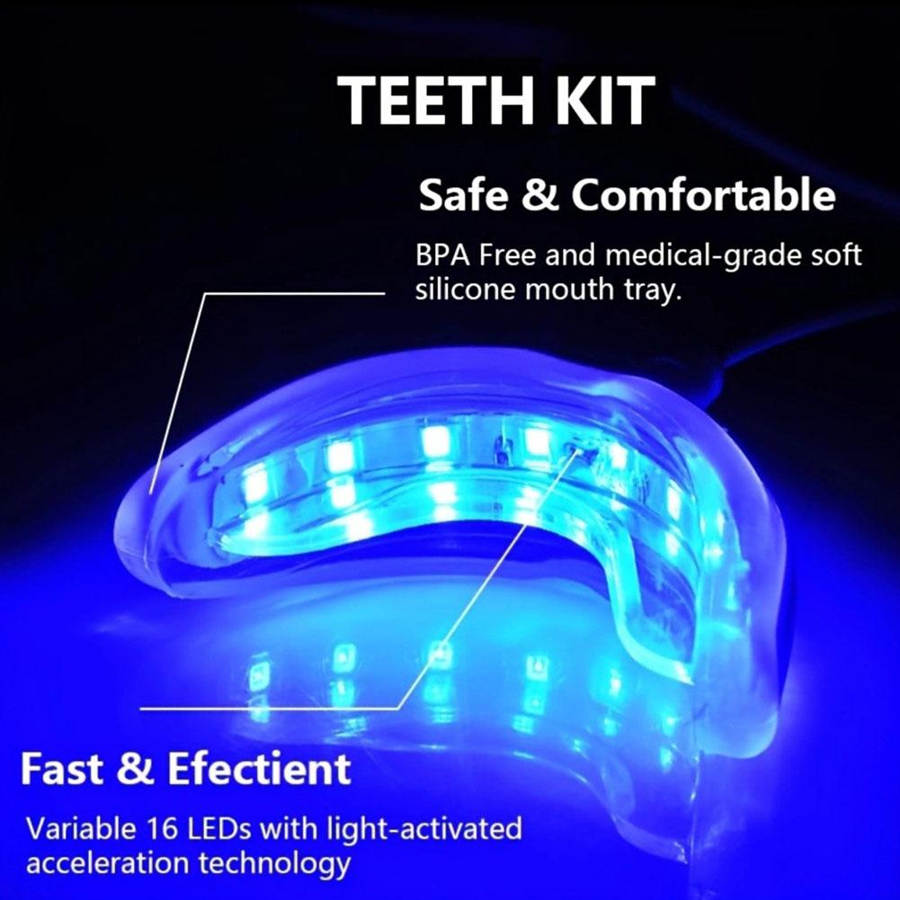 อุปกรณ์เร่งฟอกสีฟันอัจฉริยะ ไฟ - Teeth Whitening With Blue Light บทวิจารณ์และราคา