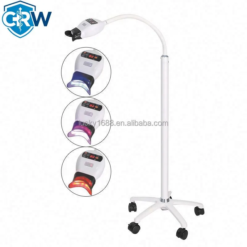 เครื่องฟอกสีฟัน CRW แสง LED สี - Teeth Whitening With Blue Light บทวิจารณ์และราคา
