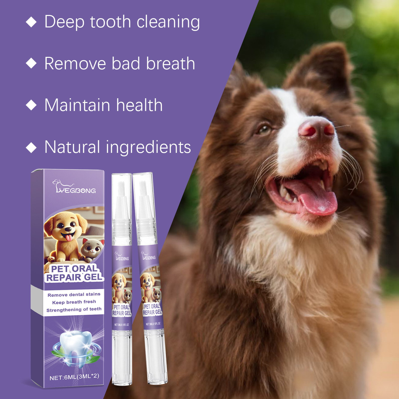 แปรงสีฟันสำหรับสัตว์เลี้ยง 12  - Teeth Whitening Pen บทวิจารณ์และราคา