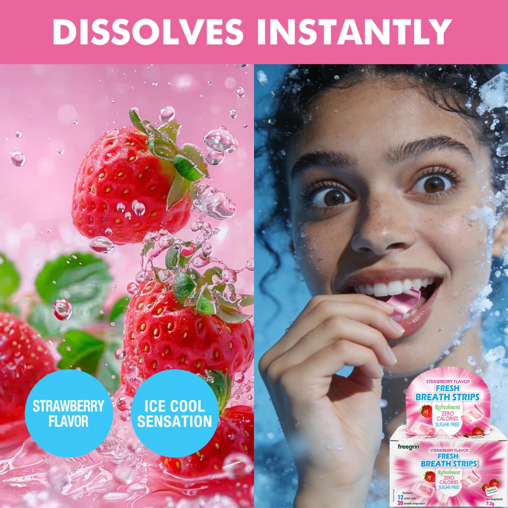 Breath Freshener Cool Strawber - Teeth Whitening In Office บทวิจารณ์และราคา